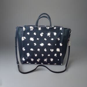 3.1 PHILLIP LIM- BLACK RYDER SQUARE TOTE & DUSTBAG